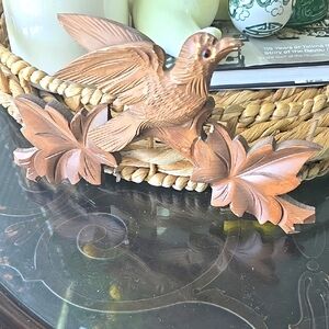 Wooden Bird Wall Decor